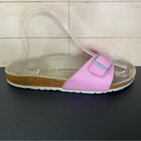 Birkenstock Shoes - Birkenstock Madrid Sandals Pink Women's Size 8 Shoes EU39 Bikro-Flor Slides